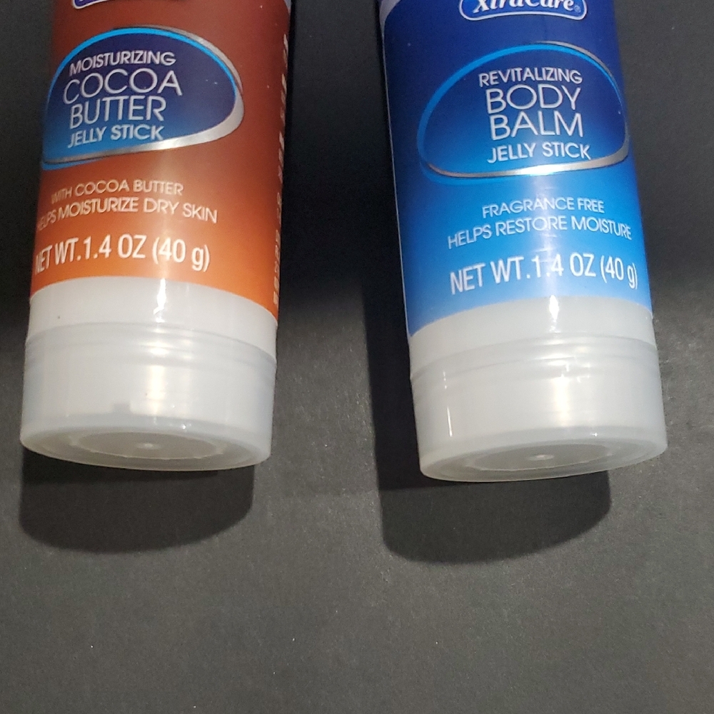 Cocoa butter Moisturizing and‎ revitalizing body balms jelly sticks 2pack new